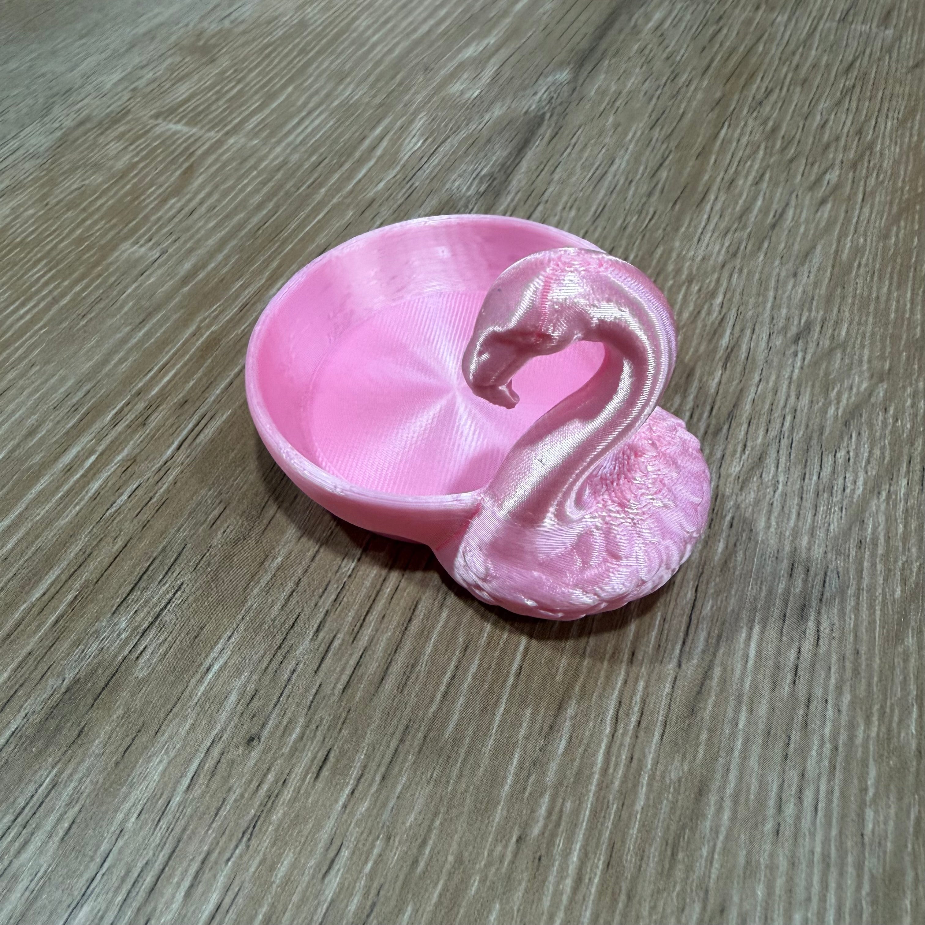 Flamingo Dice Dish