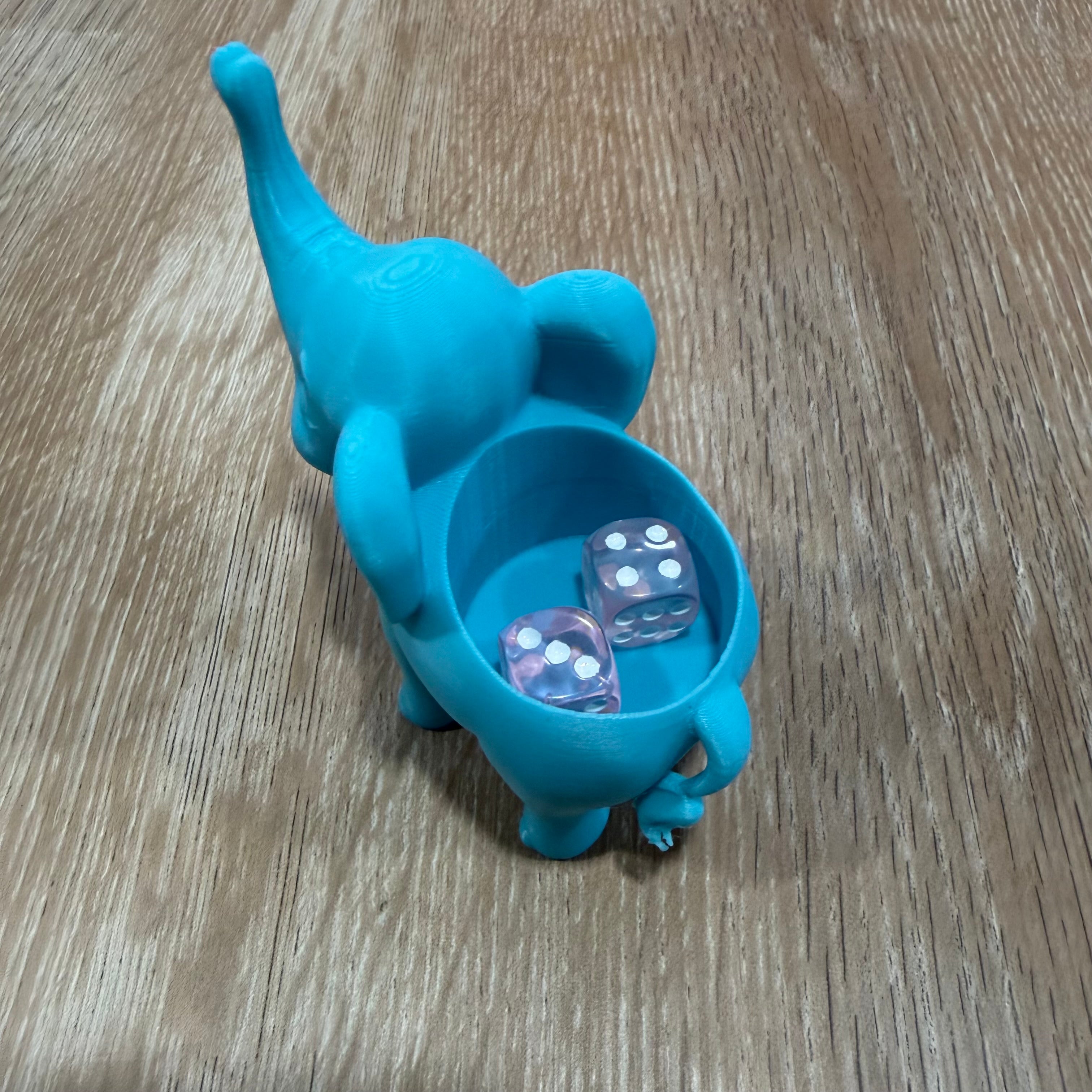 Elephant Dice Dish 2.0