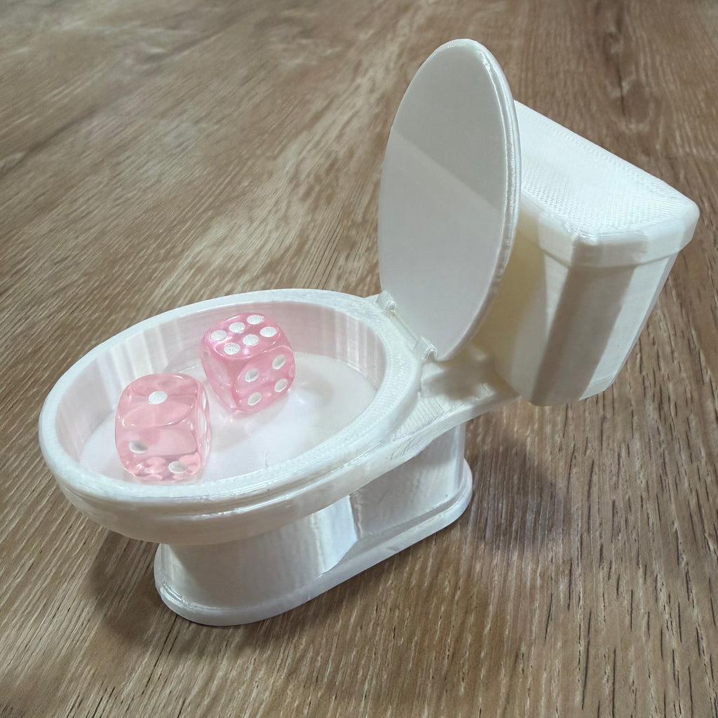 Toilet Dice Dish