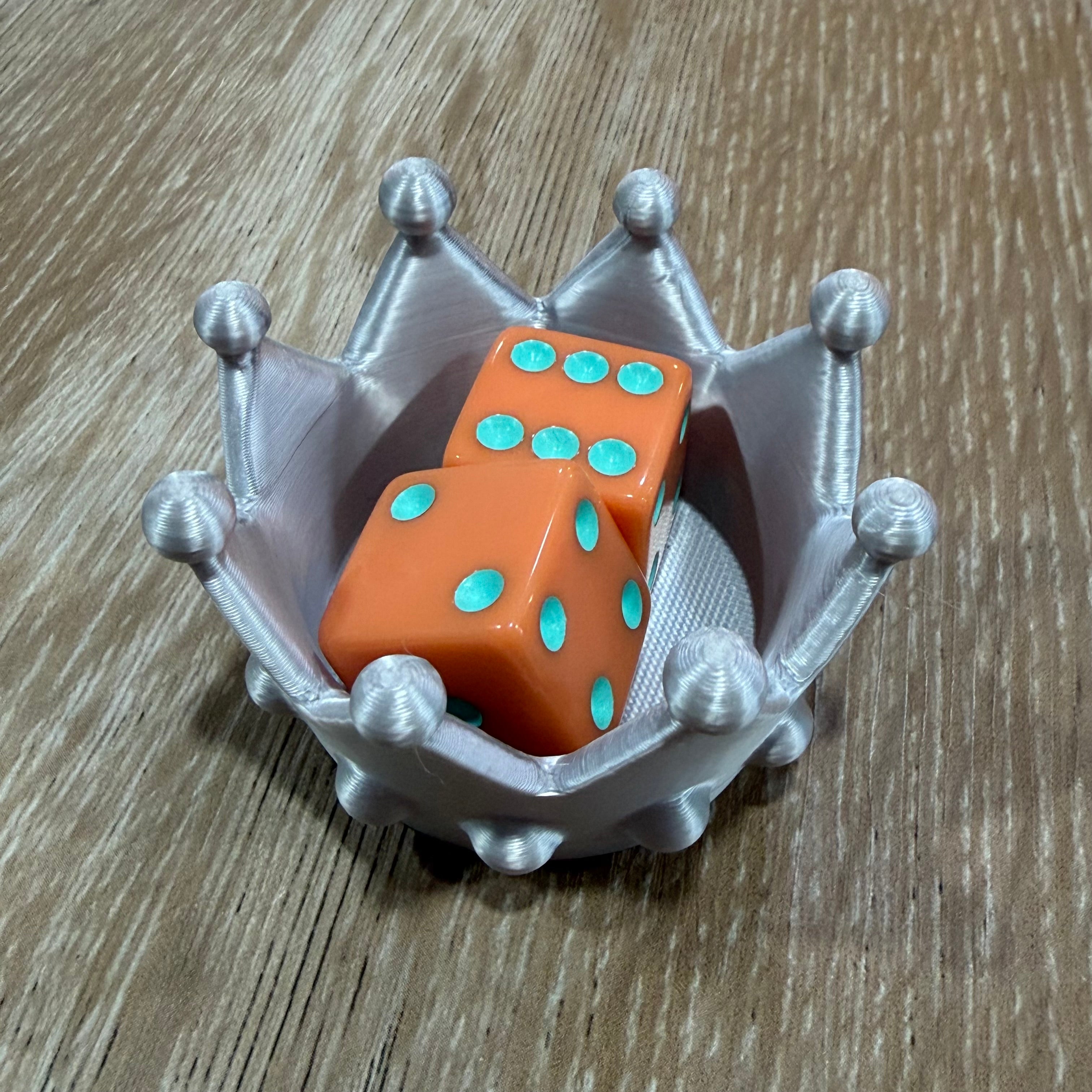 Crown Dice Dish