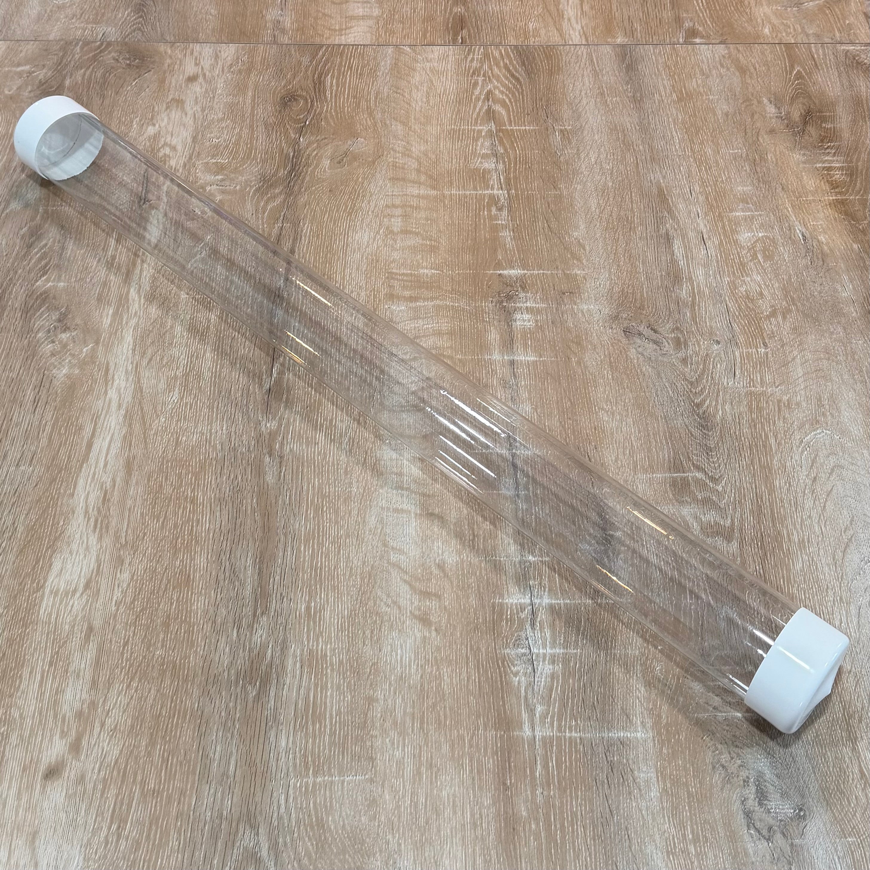 Clear Mahjong Mat Storage Tube