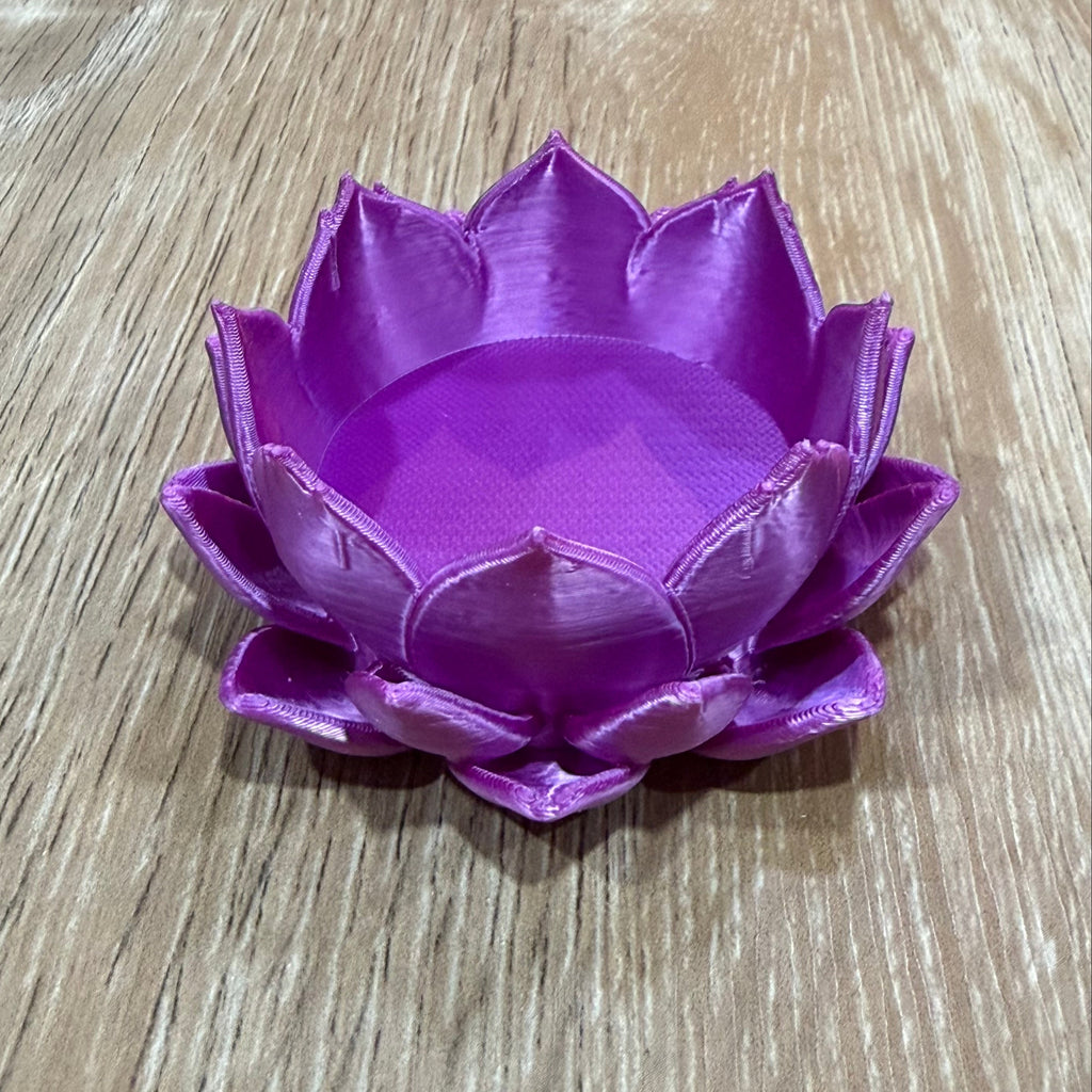 Lotus Flower Dice Dish
