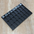 Black Glitter & Silver Biggie Solo Board 2.0