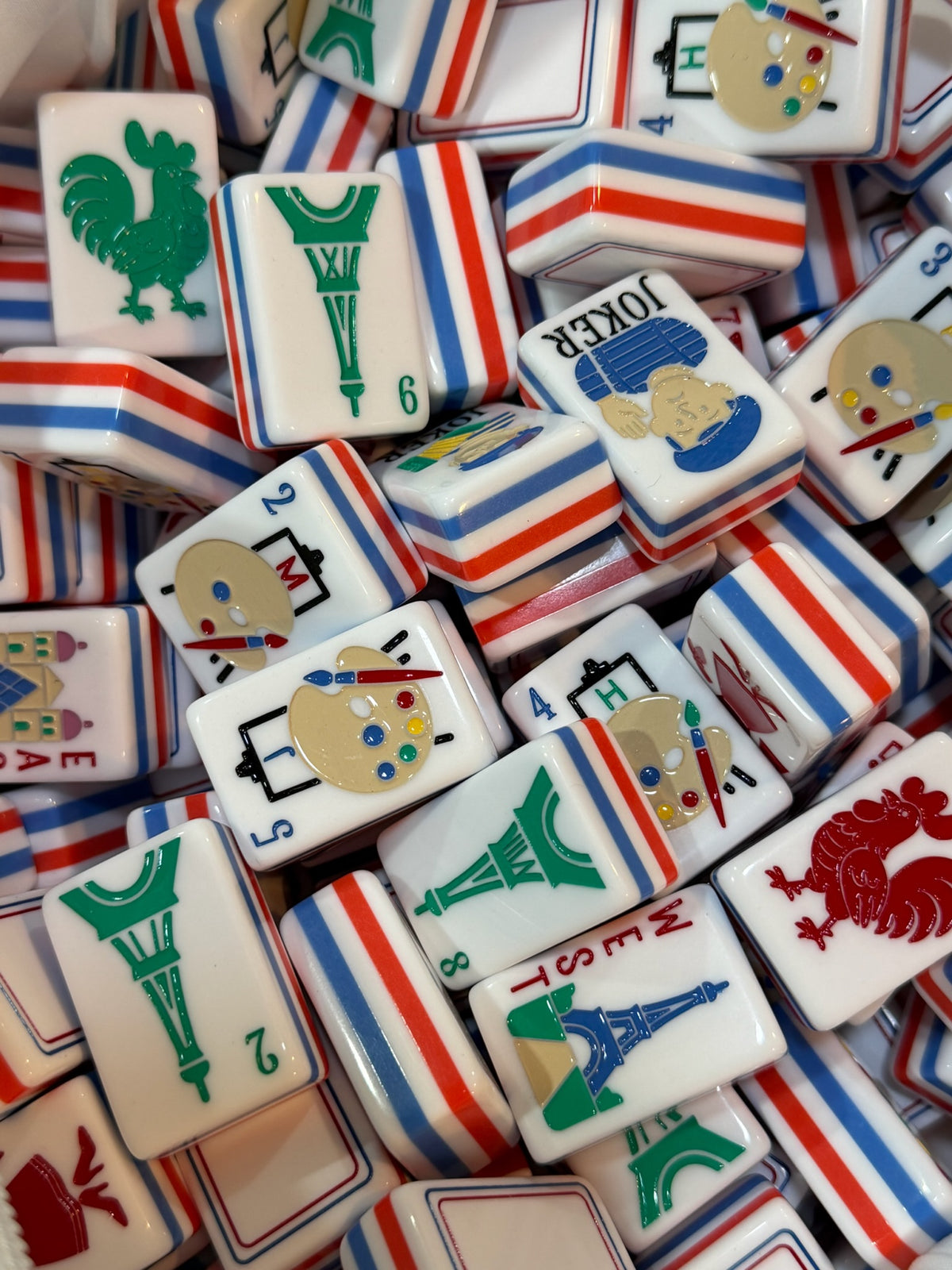 Mahj & Co C'est La Vie Mahjong Tiles