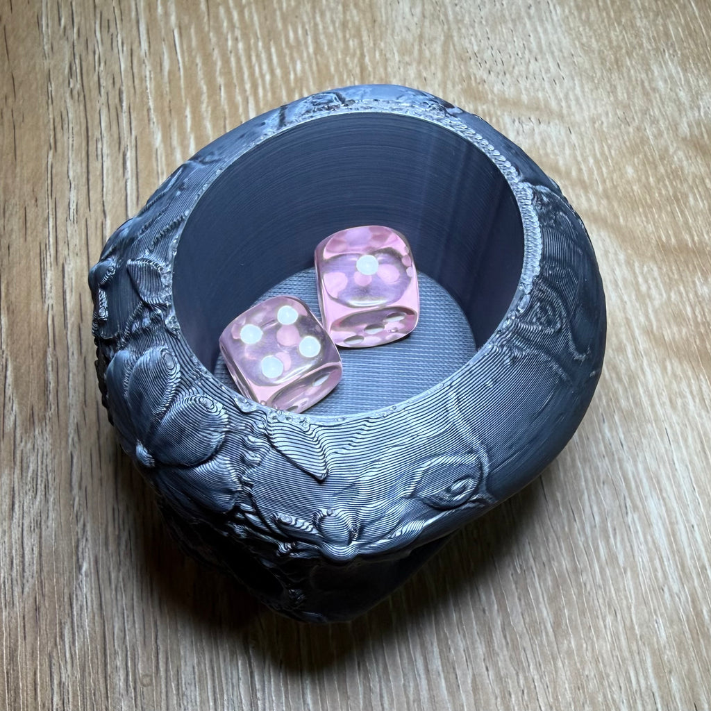 Sugar Skull Dice Dish