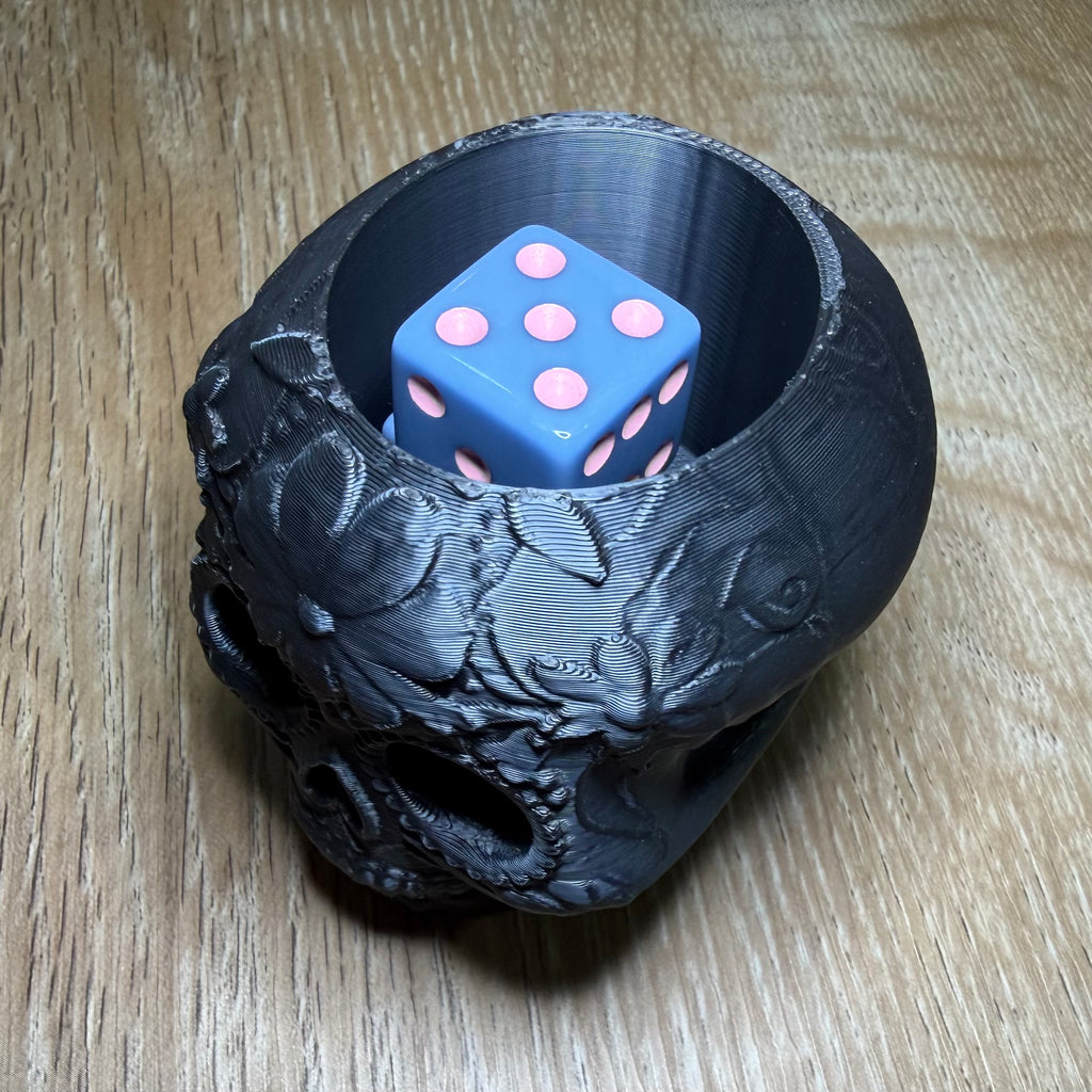 Sugar Skull Dice Dish