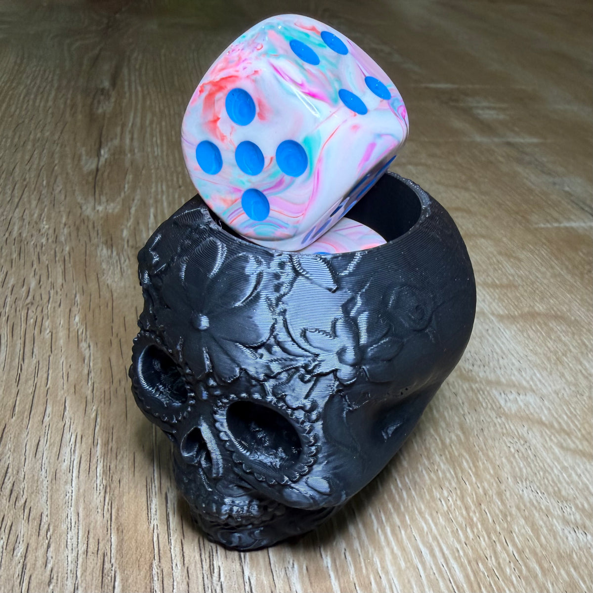 Sugar Skull Dice Dish