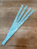 Mahj Mood Blue Pearl Straight Pushers Set of 4