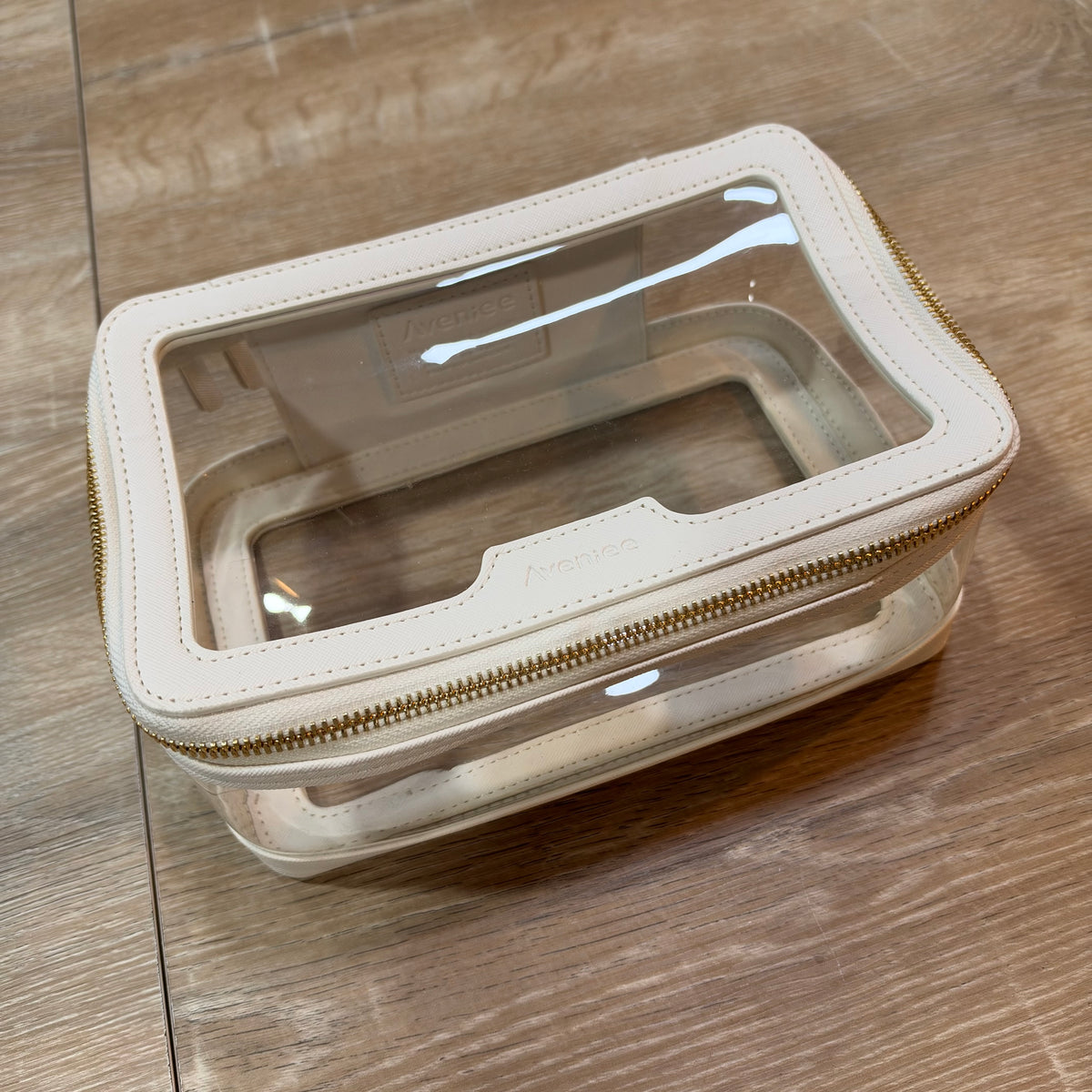 White Clear Tile Bag