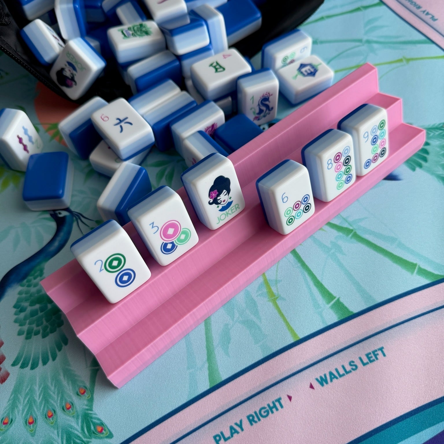 Mahjong Two Tier Tile Rack