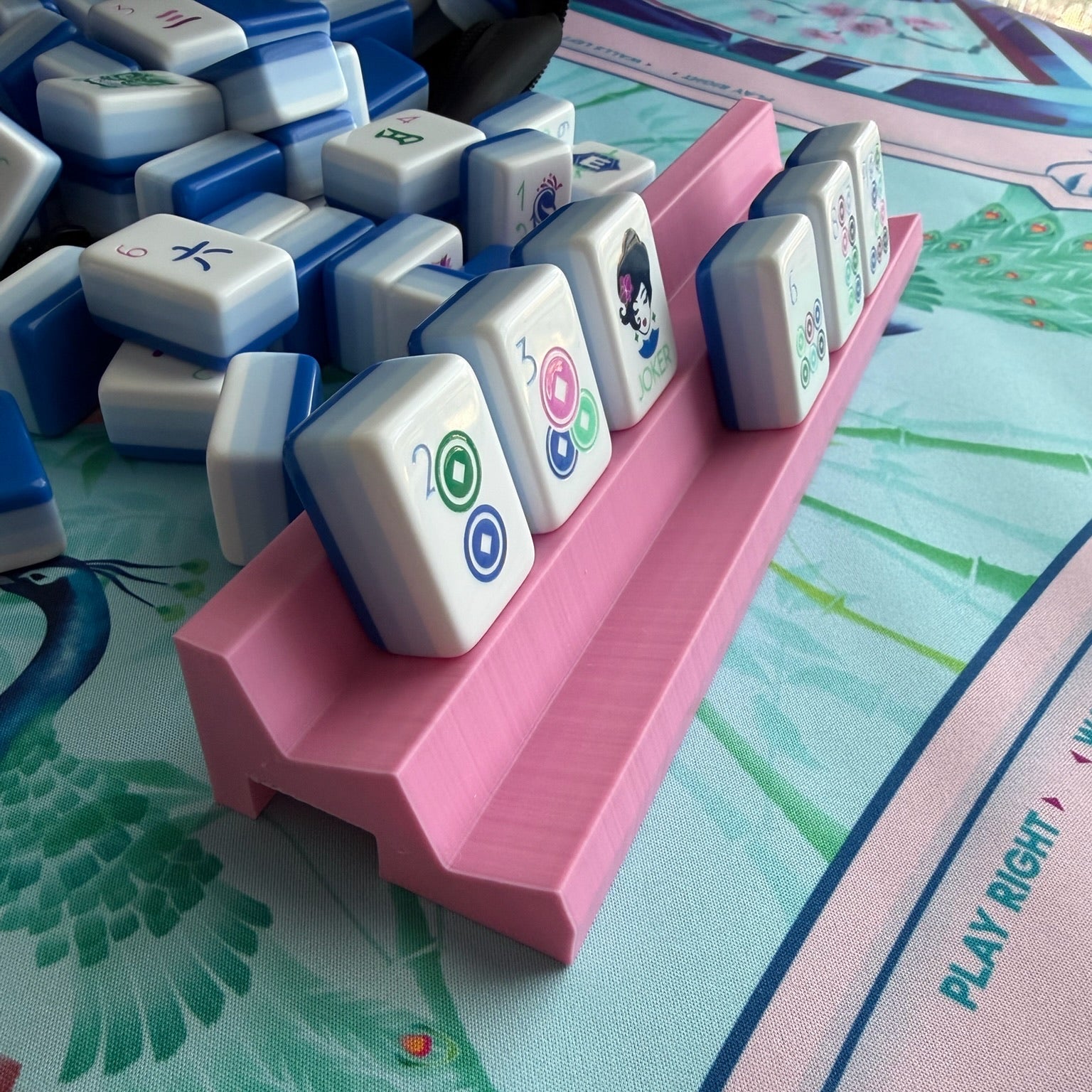 Mahjong Two Tier Tile Rack