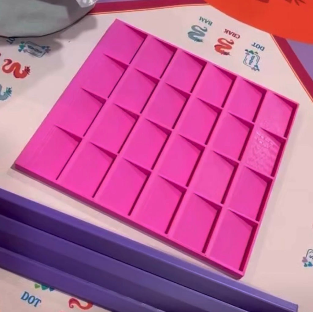Slim Mahjong Tile Practice Board
