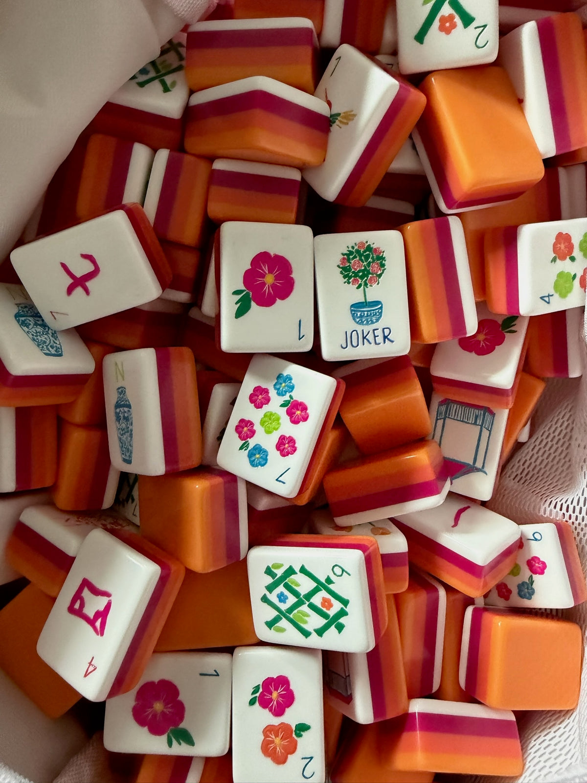 Oh My Mahjong Sunset Mahjong Tiles