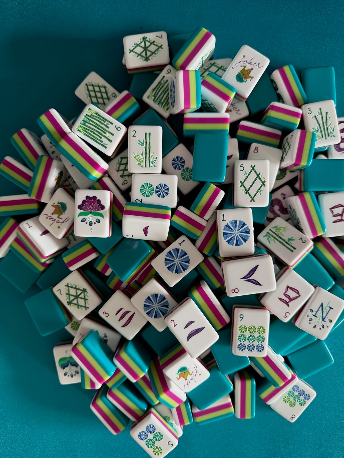 Oh My Mahjong Lagoon Mahjong Tiles