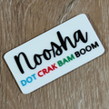 Custom Name Tag with Business Name