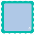 My Fair Mahjong Color Wave Scalloped Mahjong Mat