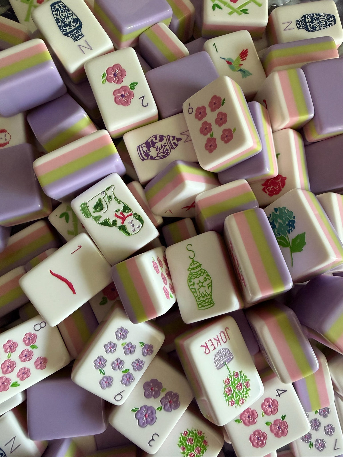 Oh My Mahjong Taylor Mahjong Tiles