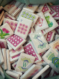 Oh My Mahjong Poppy Debutante Tiles