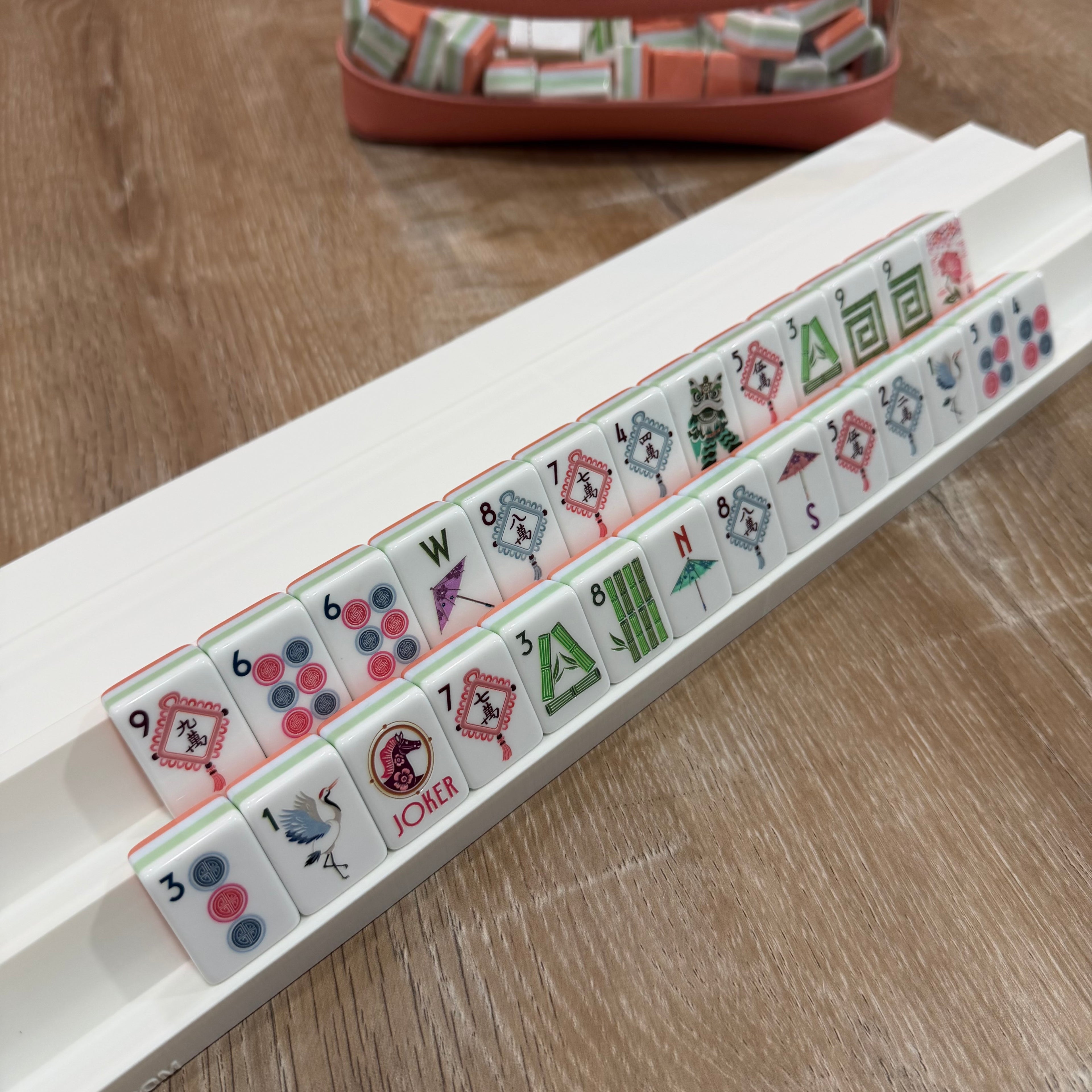 Two-Player Mahjong Double Racks 2.0